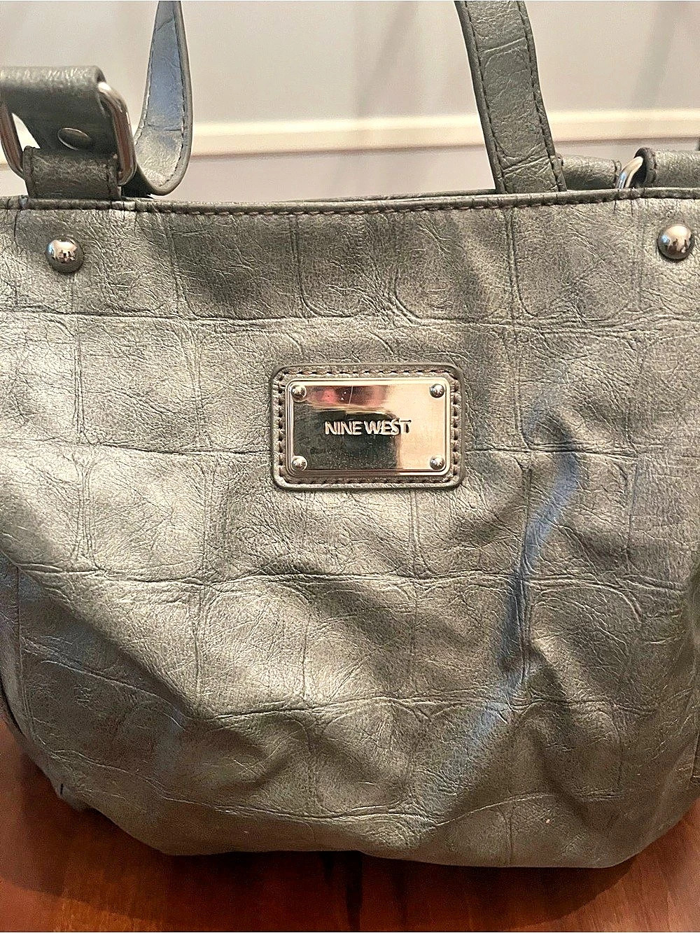 Nine West silver Shoulder Bag